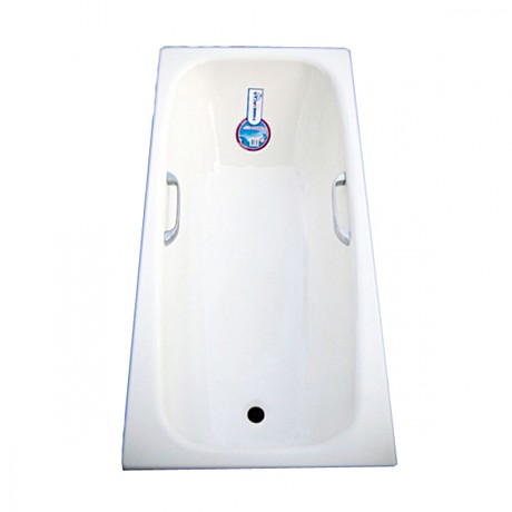 Чугунная ванна Универсал Грация 170x70 см с ручками