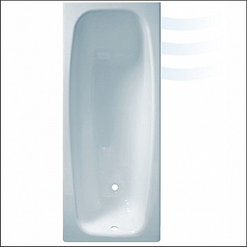 Чугунная ванна Универсал Грация 170x70 см