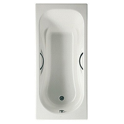 Чугунная ванна Roca Malibu 150x75 см с ручками